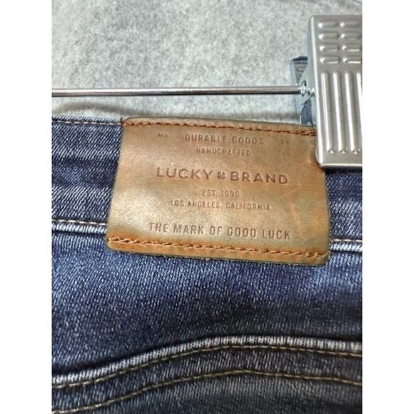 Lucky Brand Hayden Skinny Jeans Women's 4/27 Mid Rise Blue Denim Stretch - Picture 3 of 6